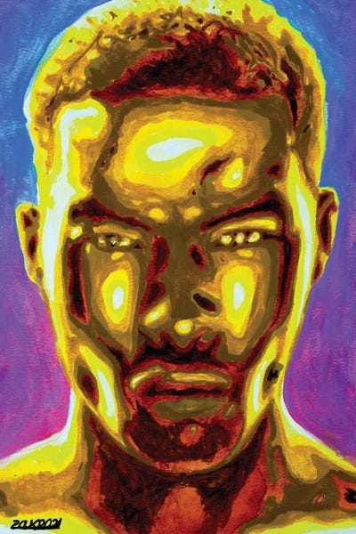 Golden by Zak Mohammed canvas print