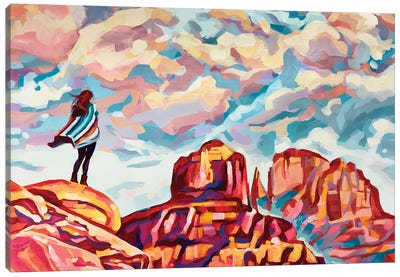 A Rock Of Refuge Canvas Art Print - Take a Hike