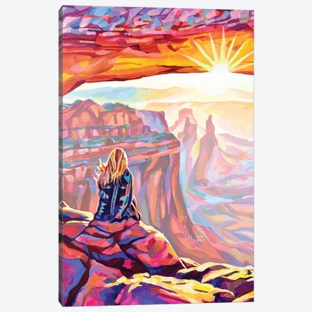 Canyonlands Canvas Print #ZMM21} by Maria Morris Canvas Wall Art