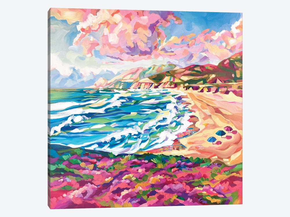 Cali Beach by Maria Morris 1-piece Canvas Artwork