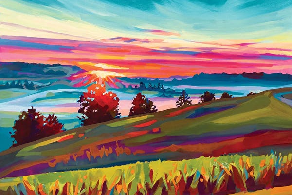 Kentucky: Kentucky Sunset by Maria Morris