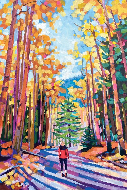 Colorado Stroll by Maria Morris wall art