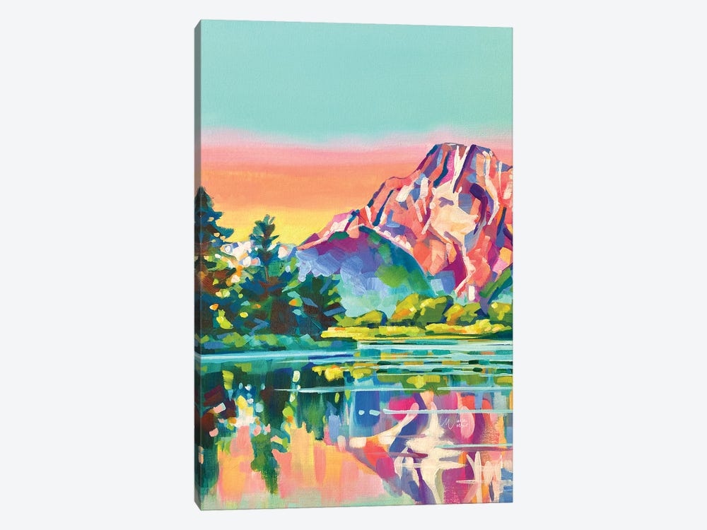 Tetons In The Spring by Maria Morris 1-piece Canvas Art