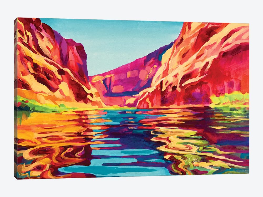 Red Rock Reflections by Maria Morris 1-piece Canvas Wall Art