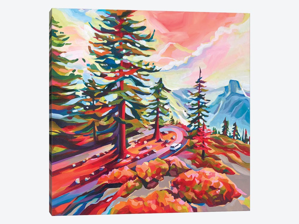 Drive To Yosemite I by Maria Morris 1-piece Canvas Art