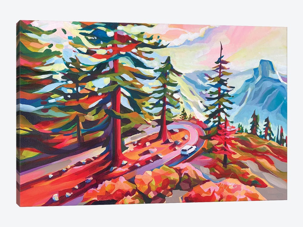 Yosemite Drive Ii by Maria Morris 1-piece Canvas Art Print