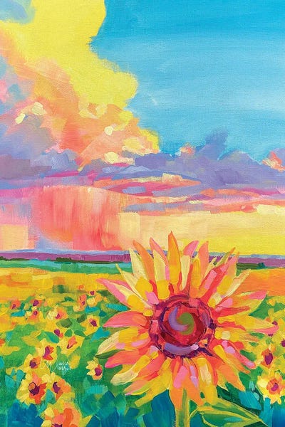 Kansas: Kansas Sunflowers by Maria Morris