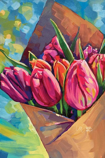 Tulips: Market Tulips by Maria Morris