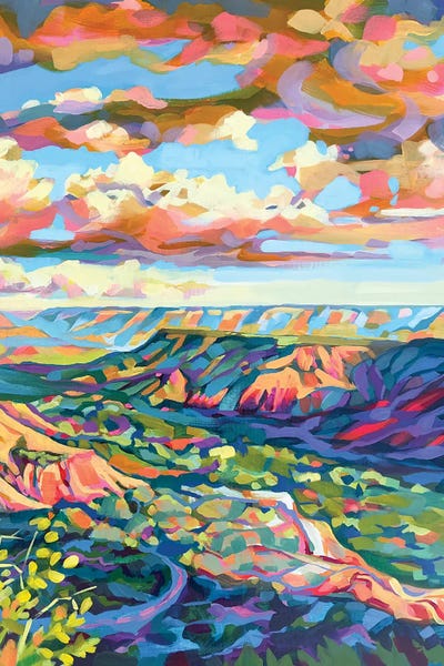 Canyons: Palo Duro Canyon II by Maria Morris