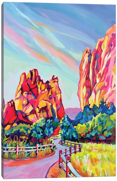 Colorado Springs, Garden Of The Gods Canvas Art Print - Take a Hike