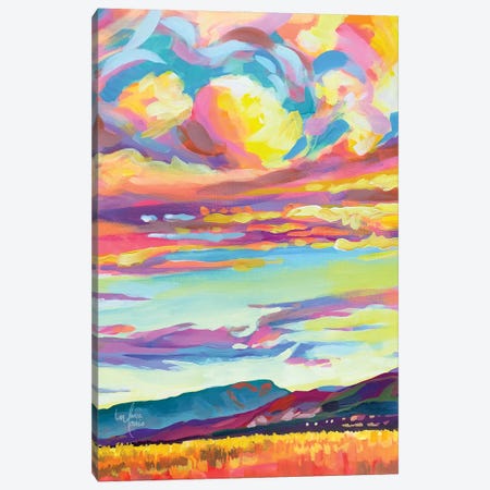 Colorado Sunset Pair I Canvas Print #ZMM46} by Maria Morris Canvas Print