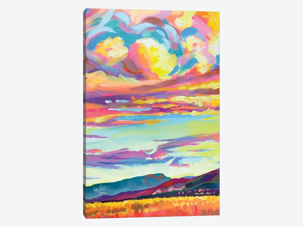 Colorado Sunset Pair I by Maria Morris 1-piece Canvas Wall Art