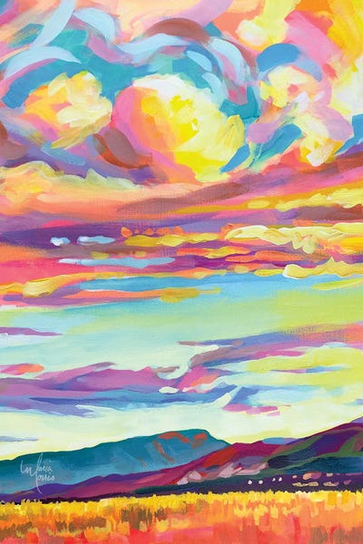 Colorado: Colorado Sunset Pair I by Maria Morris