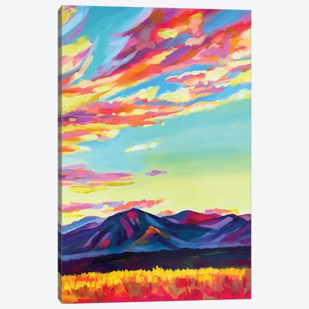 Colorado Sunset Pair II Canvas Print #ZMM47} by Maria Morris Canvas Art Print
