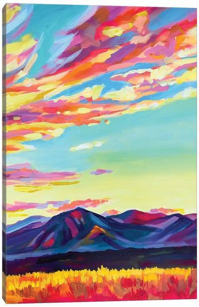 Colorado Sunset Pair II Canvas Art Print - Maria Morris