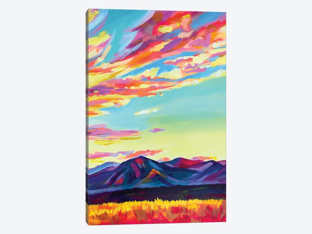 Colorado Sunset Pair II by Maria Morris 1-piece Canvas Art Print