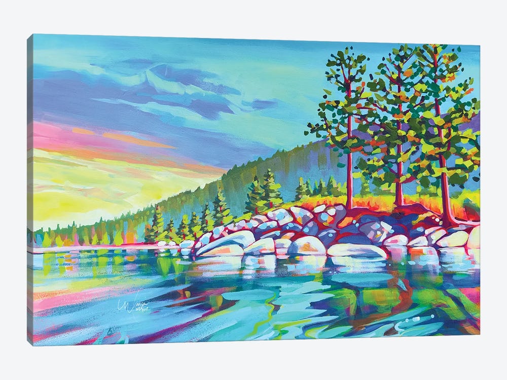 Lake Tahoe, California by Maria Morris 1-piece Canvas Artwork