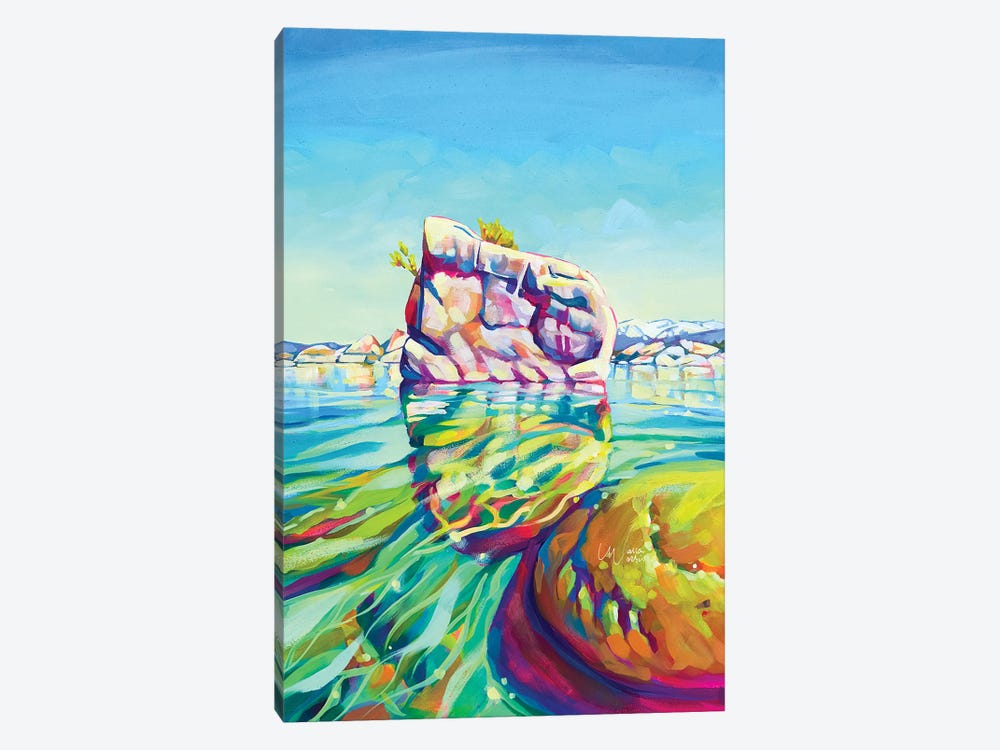 Bonsai Rock, Lake Tahoe by Maria Morris 1-piece Art Print