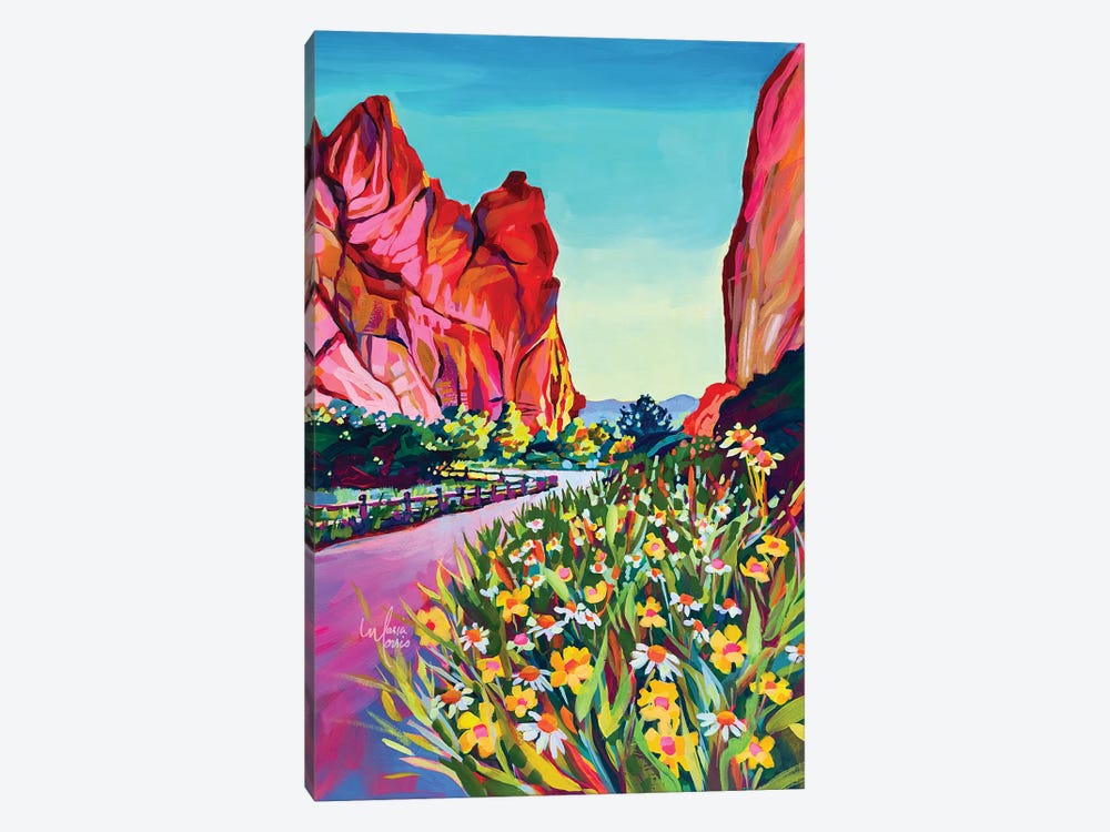 Wildflowers In Colorado by Maria Morris 1-piece Canvas Art