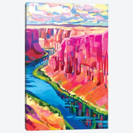 Grand Canyon, Colorado River Canvas Print #ZMM53} by Maria Morris Art Print