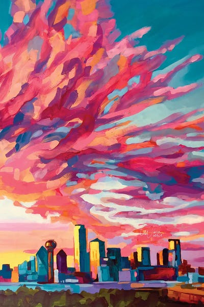 Dallas: Dallas Sunset by Maria Morris