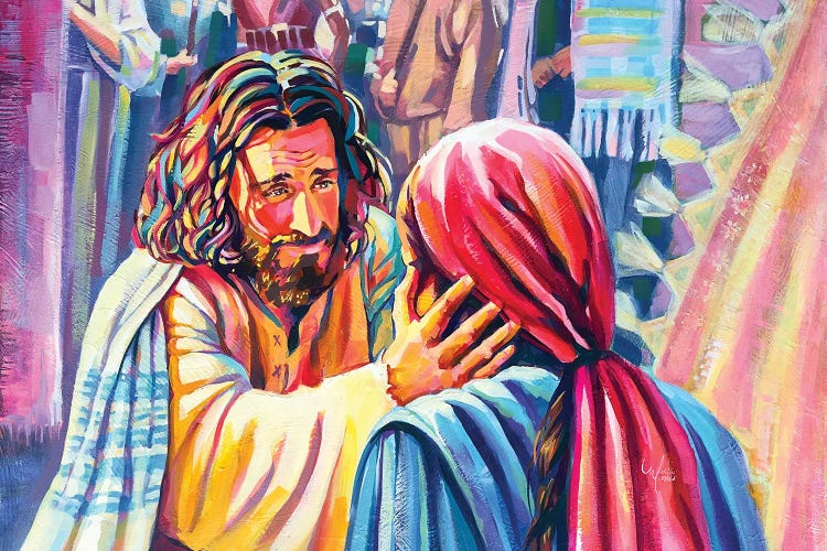 Jesus Heals The Woman