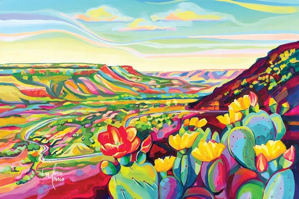 Southwest Décor: Texas Cactus by Maria Morris