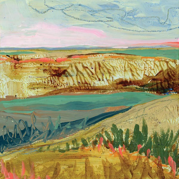 Color Fields: Imagined III by Jennifer L Mohr