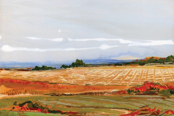 Color Fields: Imagined Lanscape IV by Jennifer L Mohr