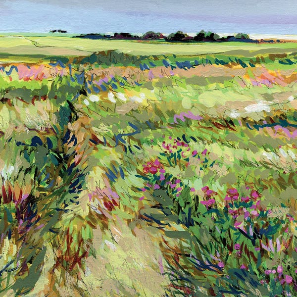 Artists Like Van Gogh: Belonging Peace Meadow by Jennifer L Mohr