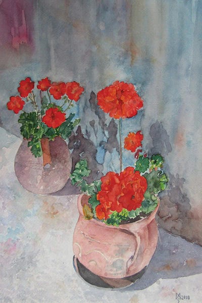 Zoran Mihajlovic Muza: Flowers III by Zoran Mihajlovic Muza