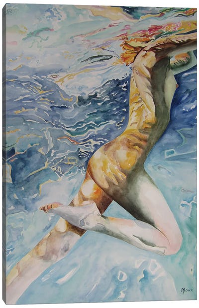 Grace Canvas Art Print - Male Nude Art
