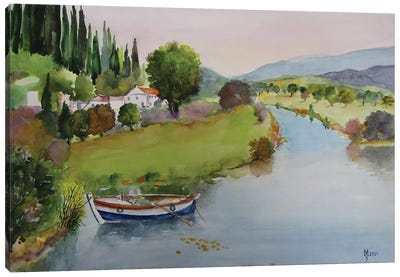 Lake Canvas Art Print - Zoran Mihajlovic Muza
