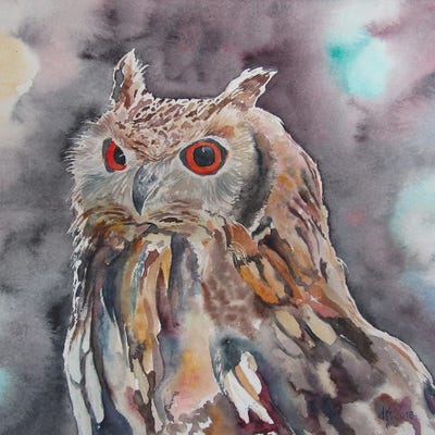 Night Guard by Zoran Mihajlovic Muza canvas print