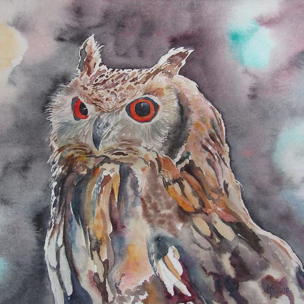 iCanvas Exclusives: Night Guard by Zoran Mihajlovic Muza