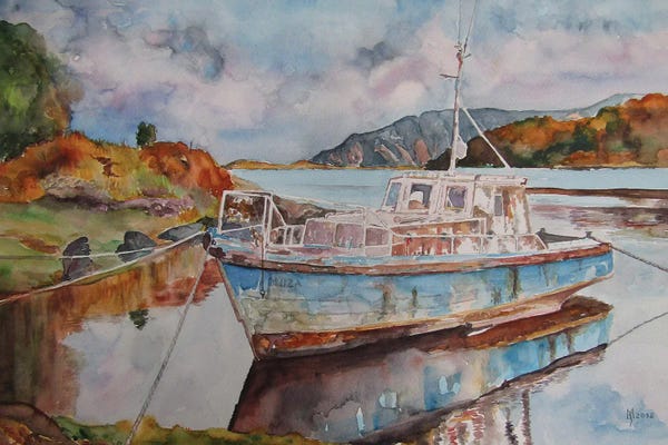 iCanvas Exclusives: Old River Scout by Zoran Mihajlovic Muza