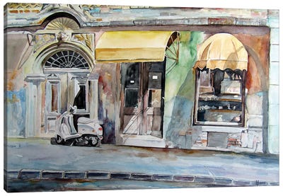 Old Shop Window II Canvas Art Print - Zoran Mihajlovic Muza