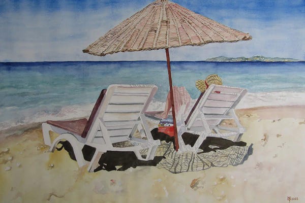 iCanvas Exclusives: One Beautiful Day In The Life by Zoran Mihajlovic Muza