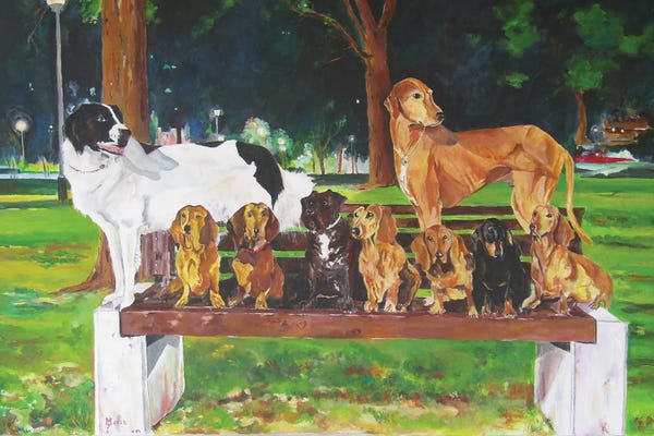 iCanvas Exclusives: Posers by Zoran Mihajlovic Muza