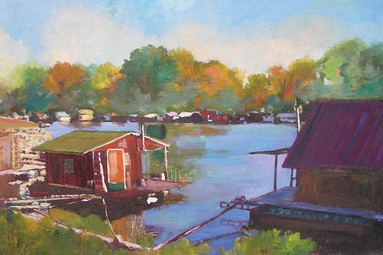 Rafts by Zoran Mihajlovic Muza wall art