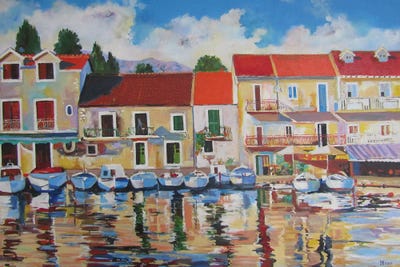 The Beauty Of The Mediterranean by Zoran Mihajlovic Muza art print