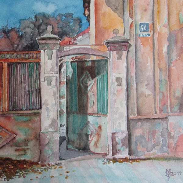Zoran Mihajlovic Muza: The Gate by Zoran Mihajlovic Muza