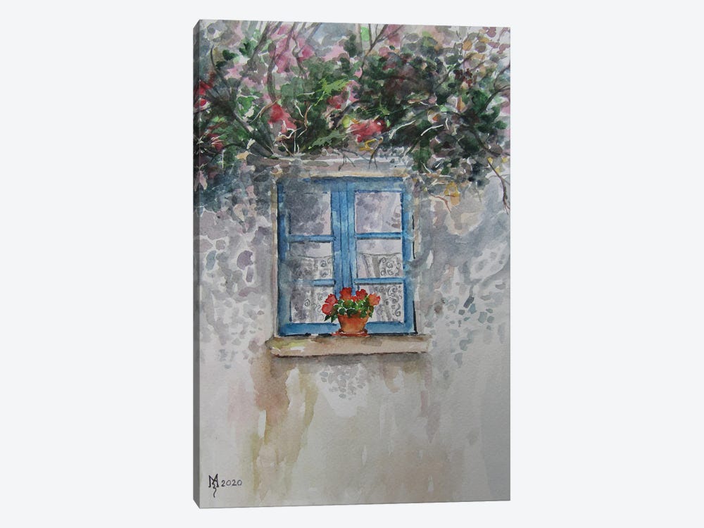 The Window II by Zoran Mihajlovic Muza 1-piece Canvas Wall Art