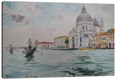 Venice Canvas Art Print - Zoran Mihajlovic Muza