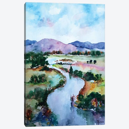 River Canvas Print #ZMZ69} by Zoran Mihajlovic Muza Art Print