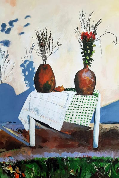 Ombres et Lumières: Dried Flowers by Zoran Mihajlovic Muza