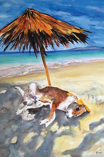 Beach Lover: Cooling by Zoran Mihajlovic Muza