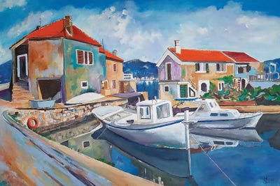Port by Zoran Mihajlovic Muza art print