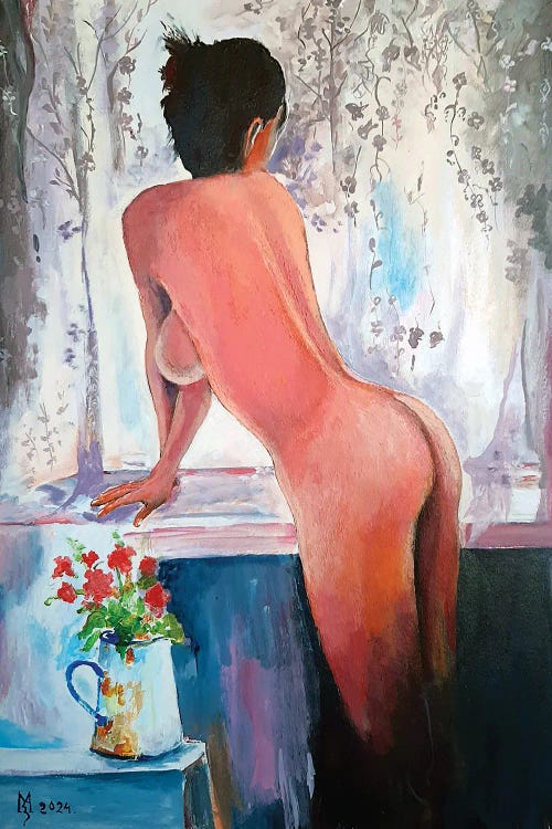 Nude by Zoran Mihajlovic Muza wall art