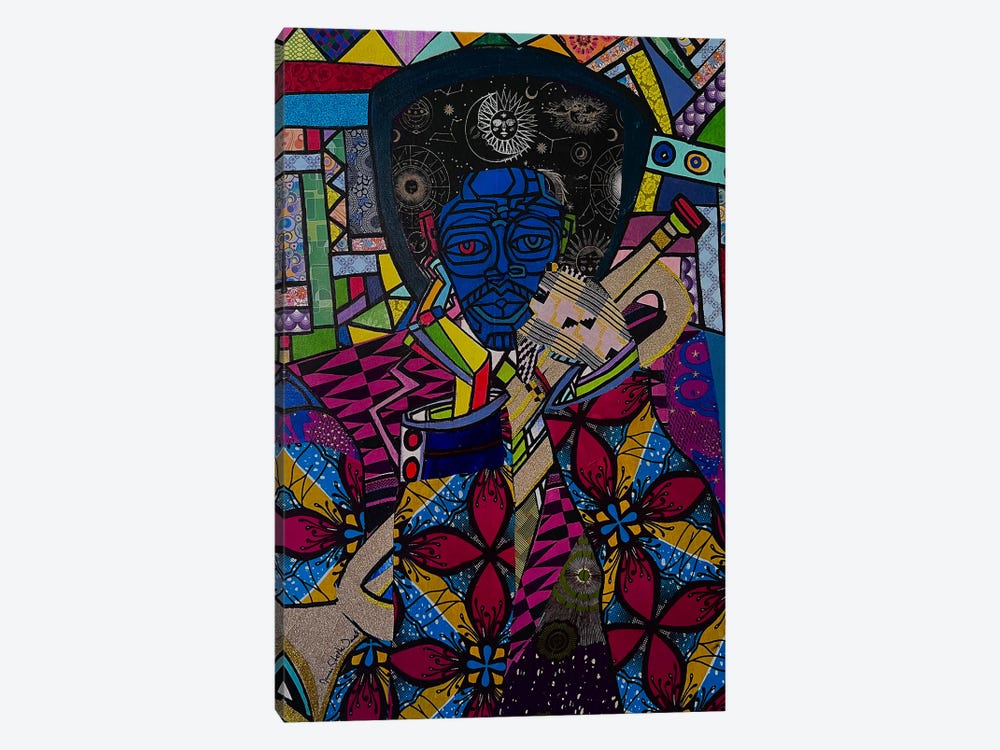Miles And Miles by Zsudayka Nzinga 1-piece Canvas Wall Art